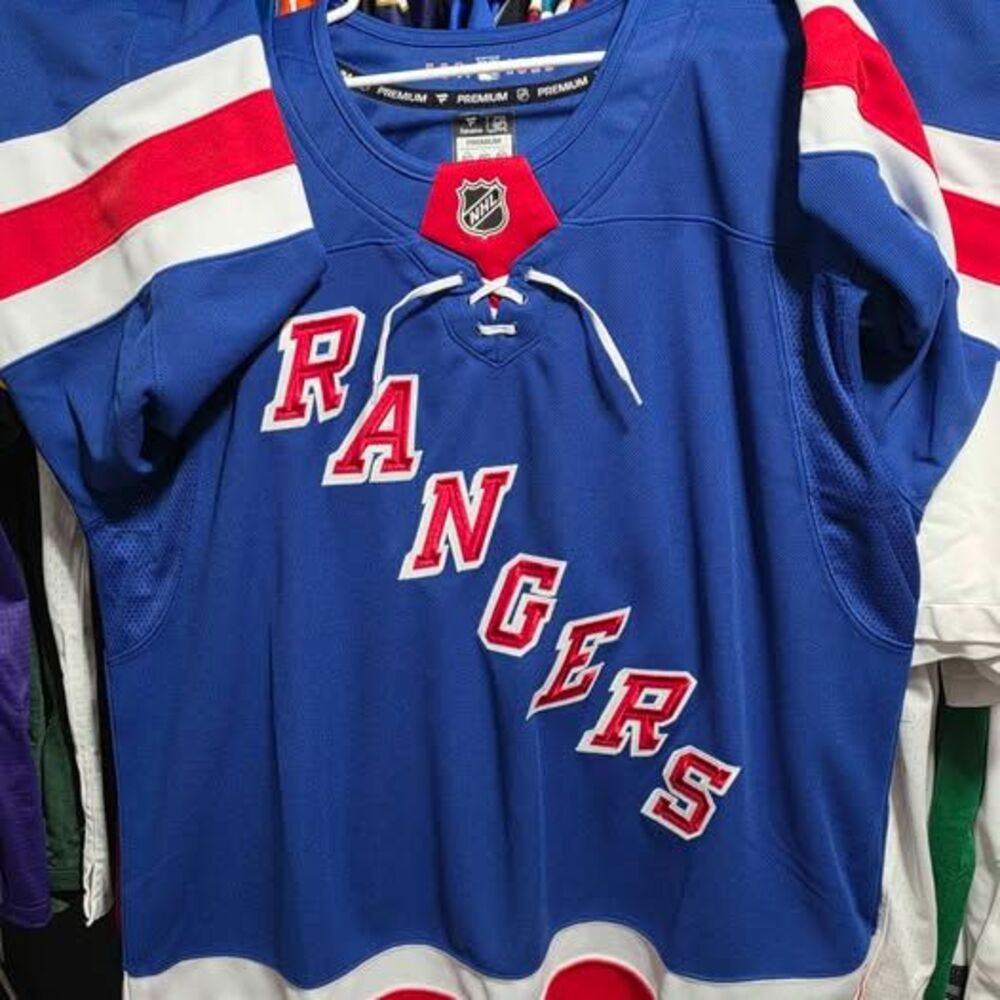 New York Rangers Mens Premium Team Fanatics NHL Jersey